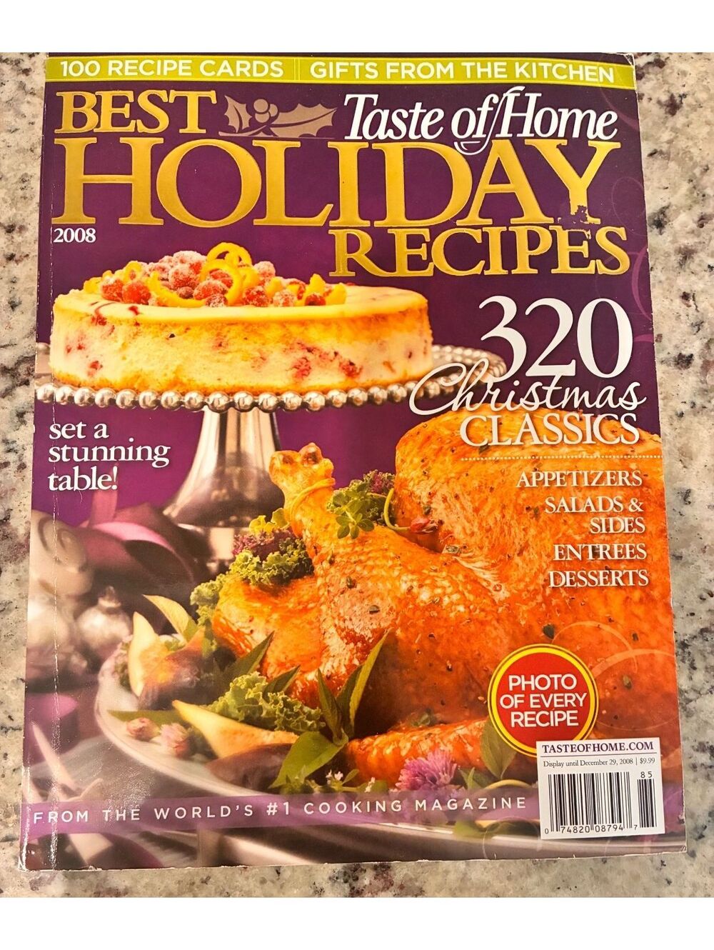 Best Holiday Recipes 2008 Taste of Home Cookbook Magazine